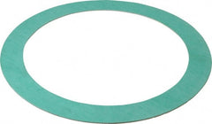 Made in USA - 8" Pipe, 8-5/8" ID x 11" OD Flange Gasket - Fiberglass/Aramid Fiber, Green/White, 1/16" Thick - Exact Tooling