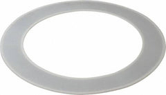Made in USA - 8" Pipe, 8" ID x 11" OD Flange Gasket - PTFE, White, 3/32" Thick - Exact Tooling