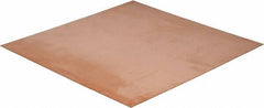 Value Collection - 0.032 Inch Thick x 12 Inch Square, Copper Sheet - Alloy 101 OFHC - Exact Tooling