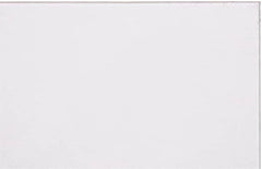 Made in USA - 1 Piece, 10" Wide x 20" Long Plastic Shim Stock Sheet - Clear (Color), ±10% Tolerance - Exact Tooling