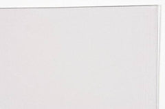 Made in USA - 1 Piece, 10" Wide x 20" Long Plastic Shim Stock Sheet - Clear (Color), ±10% Tolerance - Exact Tooling
