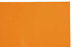 Made in USA - 1 Piece, 20" Wide x 20" Long Plastic Shim Stock Sheet - Amber (Color), ±10% Tolerance - Exact Tooling