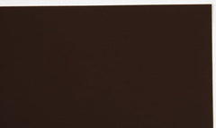 Made in USA - 1 Piece, 20" Wide x 20" Long Plastic Shim Stock Sheet - Brown, ±10% Tolerance - Exact Tooling