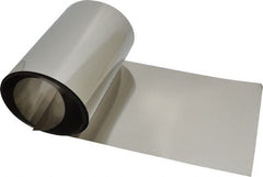 Made in USA - 50 Inch Long x 6 Inch Wide x 0.0015 Inch Thick, Roll Shim Stock - Stainless Steel - Exact Tooling