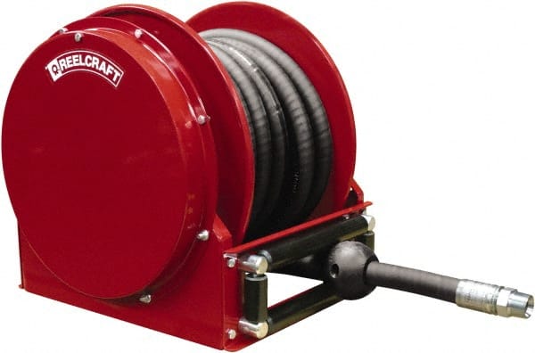 Reelcraft - 50' Spring Retractable Hose Reel - 250 psi, Hose Included - Exact Tooling