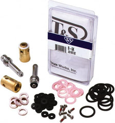 T&S Brass - 58 Pieces Two Handle Faucet Faucet Repair Kit - Complete Two Handle Repair Kit Style - Exact Tooling