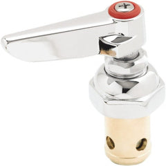 T&S Brass - Right Hand Spindle, Faucet Stem and Cartridge - For Use with Standard Faucets - Exact Tooling