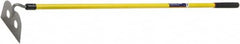 Ability One - 7" High x 10" Wide Round Steel Hoe - 62" Long Fiberglass Straight Handle - Exact Tooling