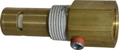 Conrader - 3/4 x 3/4" Brass Check Valve - In-Tank, FNPT x MNPT - Exact Tooling
