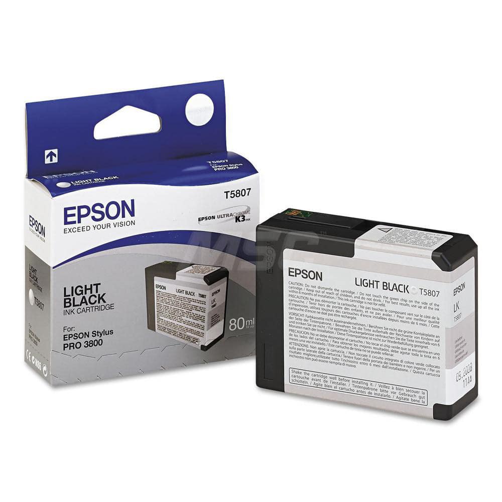 Epson - Office Machine Supplies & Accessories; Office Machine/Equipment Accessory Type: Ink Cartridge ; For Use With: Epson Stylus Pro 3880 Graphic Arts Edition; Epson Stylus Pro 3800 Portrait Edition; Epson Stylus Pro 3880 Signature Worthy Edition Print - Exact Tooling