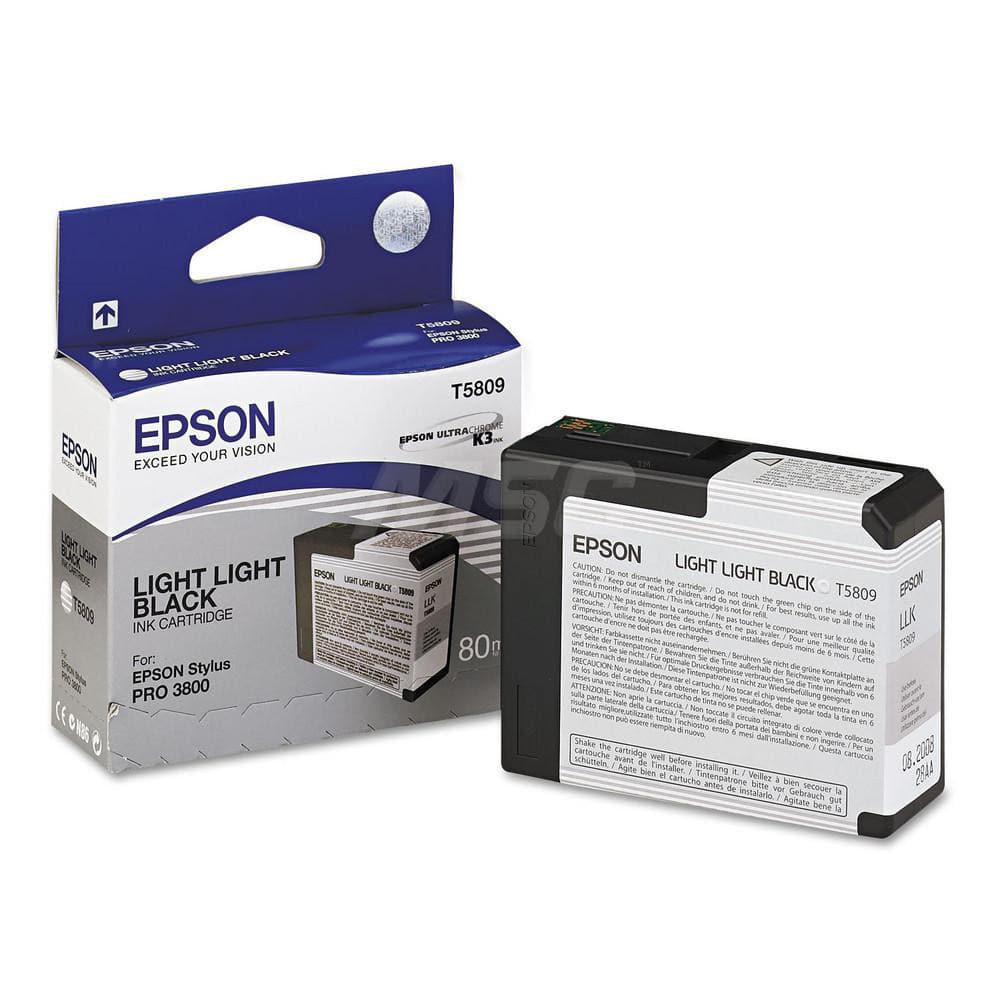 Epson - Office Machine Supplies & Accessories; Office Machine/Equipment Accessory Type: Ink Cartridge ; For Use With: Epson Stylus Pro 3880 Graphic Arts Edition; Epson Stylus Pro 3800 Portrait Edition; Epson Stylus Pro 3880 Signature Worthy Edition Print - Exact Tooling