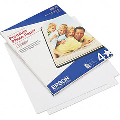 Epson - 8-1/2" x 11" Bright White Photo Paper - Use with Inkjet Printers - Exact Tooling