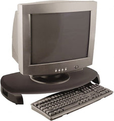 Kantek - Black Desktop Stand - Use with Monitor - Exact Tooling