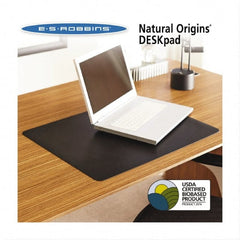 ES Robbins - Black Desk Pad - Use with Desk - Exact Tooling