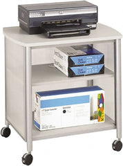 Safco - Gray Case/Stand - Use with Printer, Office Machines - Exact Tooling