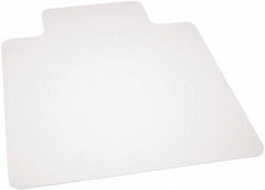 Ability One - 60" Long x 46" Wide, Chair Mat - Rectangular, Beveled Edge Style - Exact Tooling