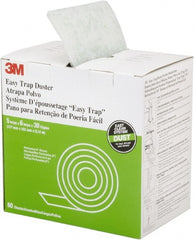 Ability One - 6" Long x 5" Wide Synthetic Duster Cut-to-Length Roll - Snap-On, White - Exact Tooling