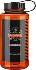Ergodyne - 0.25 Gal Water Bottle Pouch - Plastic, Orange - Exact Tooling