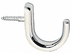 Sugatsune - Coat & Hat Hooks; Type: Coat & Hat Hook ; Projection: 7/8 (Inch); Width (Inch): 11/32 ; Height (Inch): 1-7/16 ; Finish/Coating: Polished ; Thickness: 5/32 (Inch) - Exact Tooling