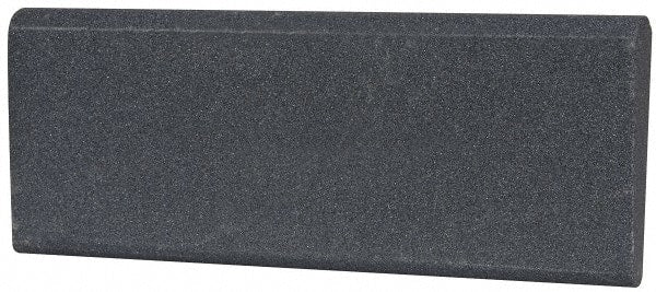 Norton - 6" Long x 2-1/4" Diam x 3/4" Thick, Silicon Carbide Sharpening Stone - Round Edge Slip, Medium Grade - Exact Tooling