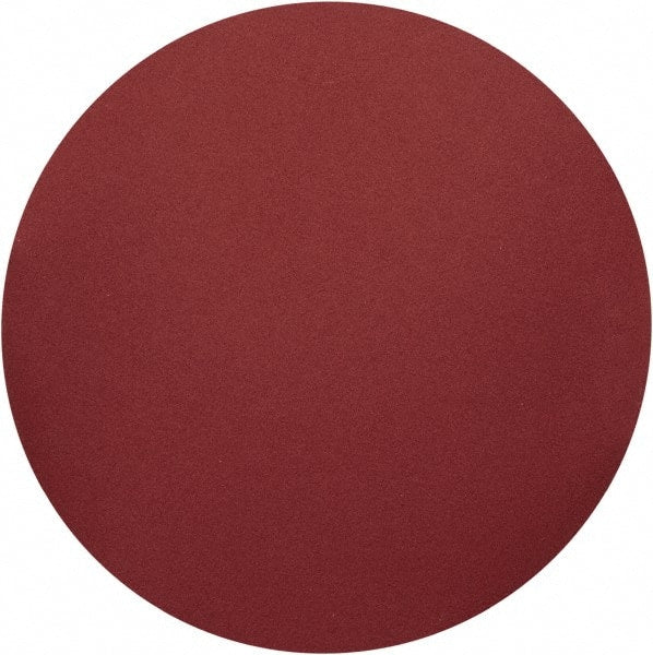 Made in USA - 15" Diam, 180 Grit Aluminum Oxide Adhesive PSA Disc - Very Fine Grade, Cloth Backing, For Low Speed Dual-Action Sanders, Random Orbital Sanders - Exact Tooling