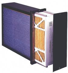 Made in USA - 22" Noml Height x 25" Noml Width x 7" Noml Depth, Air Filter - Cotton/Polyester - Exact Tooling