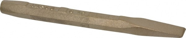 Ampco - 6" OAL x 5/8" Blade Width Nonsparking Hand Chisel - Exact Tooling