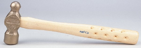Ampco - Ball Pein & Cross Pein Hammers Hammer Type: Ball Pein Head Weight Range: 1 - 2.9 lbs. - Exact Tooling