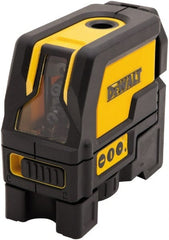 DeWALT - 4 Beam 165, 100' Max Range Cross Line Level - Red Beam, 1/8\x94 Accuracy, Battery Included - Exact Tooling