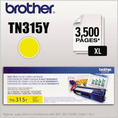 Brother - Yellow Toner Cartridge - Use with Brother HL-4150CDN, 4570CDW, 4570CDWT, MFC-9460CDN, 9560CDW, 9970CDW - Exact Tooling
