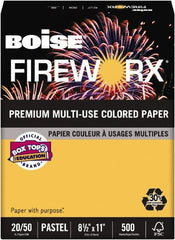 Boise - Golden Glimmer Colored Copy Paper - Use with Laser Printers, Copiers, Plain Paper Fax Machines, Multifunction Machines - Exact Tooling