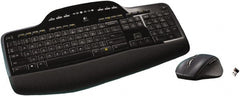 Logitech - Black Keyboard/Mouse - Use with Computer - Exact Tooling
