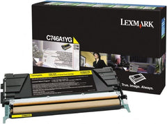 Lexmark - Yellow Toner Cartridge - Use with Lexmark C746, C748 - Exact Tooling