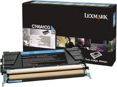 Lexmark - Cyan Toner Cartridge - Use with Lexmark C746, C748 - Exact Tooling