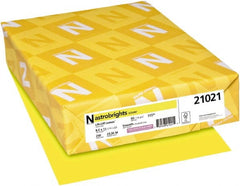 Neenah Paper - 8-1/2" x 11" Lift-Off Lemon Colored Copy Paper - Use with Inkjet Printers, Laser Printers, Copiers - Exact Tooling
