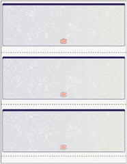 DocuGard - 8-1/2" x 11" Blue & Green Standard Security Check - Use with Inkjet Printers, Laser Printers - Exact Tooling