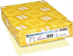 Neenah Paper - 8-1/2" x 11" Baronial Ivory Copy Paper - Use with Laser Printers, Inkjet Printers, Copiers - Exact Tooling