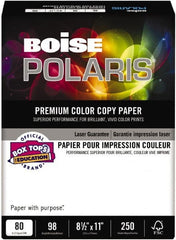 Boise - 8-1/2" x 11" White Copy Paper - Use with Copiers, Laser Printers - Exact Tooling