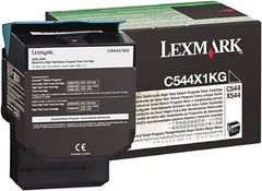 Lexmark - Black Toner Cartridge - Use with Lexmark C544dn, C544dtn, C544dw, C544n, X544dn, X544dtn, X544dw, X544n - Exact Tooling