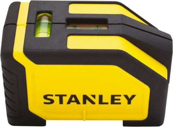 Stanley - 1 Beam 15' Max Range Alignment Laser - Red Beam, 1/8" at 10' Accuracy, 9" Long x 7-1/2" Wide x 2" High, Battery Included - Exact Tooling