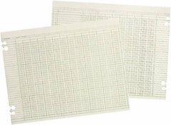 Wilson Jones - 100 Sheet, 11 x 17", Accounting Sheets - Green - Exact Tooling