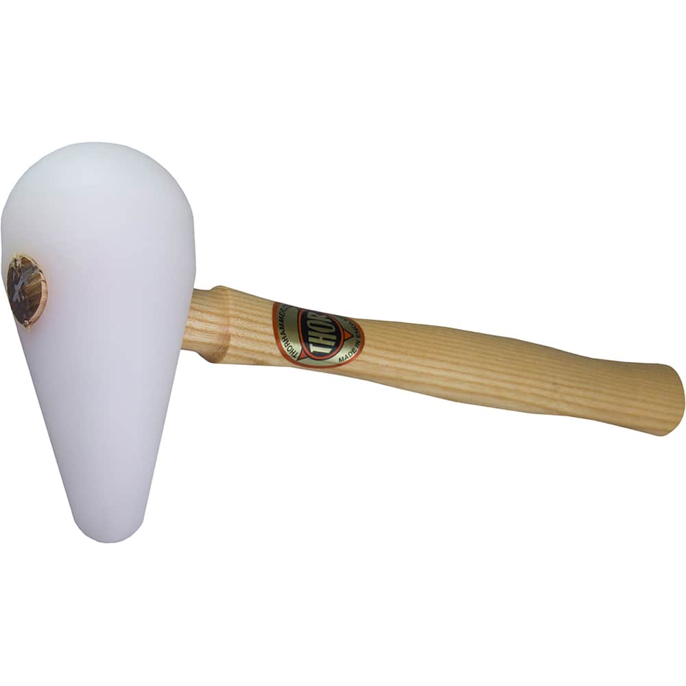 Osca - Non-Marring Hammers; Head Type: Acorn Nut ; Head Material: Polymer ; Handle Material: Wood ; Head Weight Range: 1 - 2.9 lbs. ; Face Diameter Range: 1" - Exact Tooling