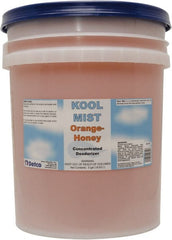 Detco - 5 Gal Pail Deodorizer - Liquid, Orange-Honey Scent, Concentrated, Environmentally Safe - Exact Tooling