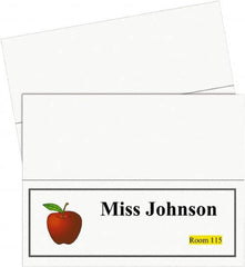 C-LINE - 50 Tent Cards - 11 x 4-1/4" - Exact Tooling