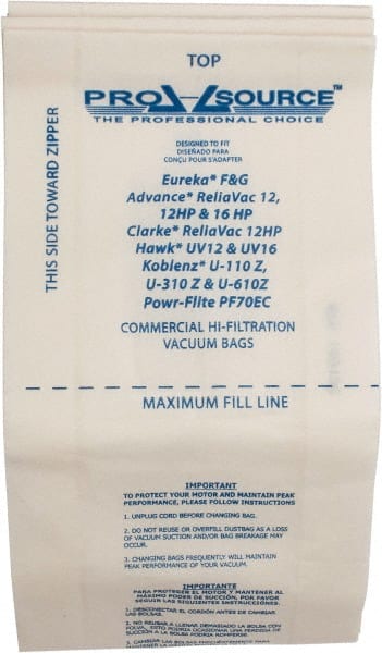 PRO-SOURCE - Pack of 10 Paper Vacuum Bags - Exact Tooling