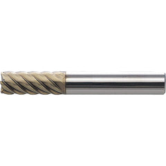 Square End Mill:  N/A Flutes,  Solid Carbide SquareEnd,  HardmaxFinish,  SpiralFlute,  45° N/A Mfr Grade Super MG, Series HMS61
