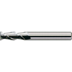 Square End Mill:  N/A Flutes,  Solid Carbide SquareEnd,  UncoatedFinish,  SpiralFlute,  45° N/A Mfr Grade MG, Series CAS1