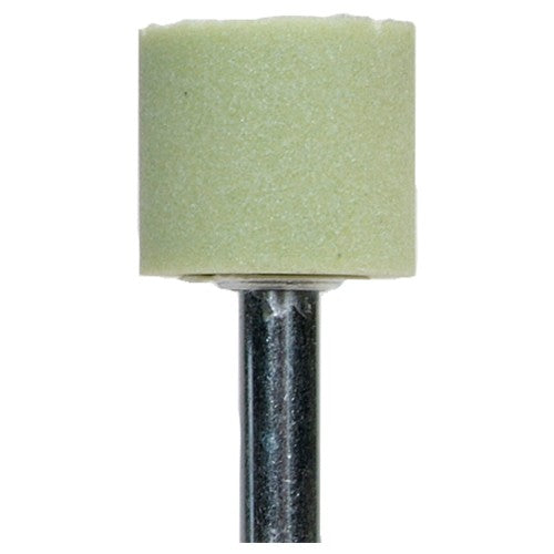 3/4″ × 3/4″ 1/4″ Spindle Quantum Mounted Point A39 80 Grit Ceramic Alumina - Exact Tooling