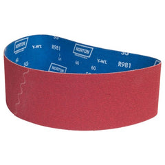 4″ × 36″ SG R981 Narrow Belt 60 Grit Ceramic Aluminum Oxide - Exact Tooling