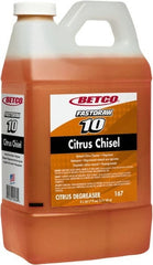 Betco - 2 L Bottle Cleaner/Degreaser - Liquid, Citrus - Exact Tooling